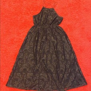 H&M Backless Strap Long A-Line Dress